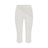 ULTRA FINE MESH DRAPED CAPRI | IVORY