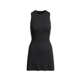 COTTON RIB TANK DRESS | SOOT