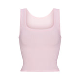COTTON RIB TANK | CHERRY BLOSSOM
