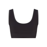 NikeSKIMS RIBBED SEAMLESS SCOOP BRA | OBSIDIAN