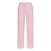 COTTON JERSEY STRAIGHT LEG PANT | CHERRY BLOSSOM