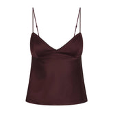 SATIN CAMI | CURRANT