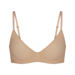 FITS EVERYBODY UNLINED DEMI BRA | CLAY