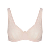 SKIMS LACE UNLINED MINIMIZER BRA | PRIMROSE