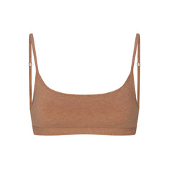 EVERYDAY COTTON SCOOP BRALETTE | SIENNA HEATHER