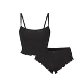 LOGO POINTELLE CAMI SLEEP SET | SOOT