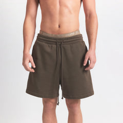 FLEECE LOUNGE MENS RELAXED SHORT | DRIFTWOOD