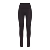 WOOL RIB HIGH-WAISTED LEGGING | OBSIDIAN