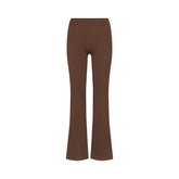 NikeSKIMS MATTE SLIM FLARE LEGGING | DARK SEPIA