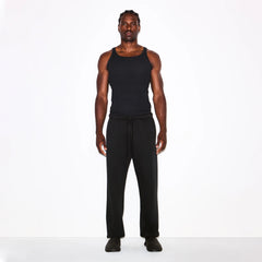 FLEECE LOUNGE MENS RELAXED JOGGER | WASHED ONYX