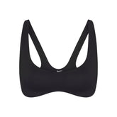 NikeSKIMS MATTE SHAPING SCOOP BRA | OBSIDIAN