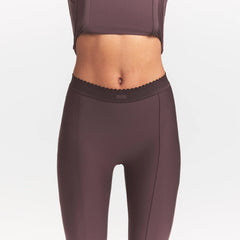 SKIMS BODY HIGH-WAISTED FLARE PANT | RAISIN