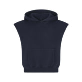 BOYFRIEND FLEECE MUSCLE PULLOVER | NAVY