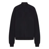 NikeSKIMS MATTE TRICOT OVERSIZED TRACK JACKET | OBSIDIAN