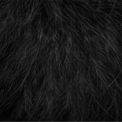 FEATHER KITTEN HEEL | ONYX