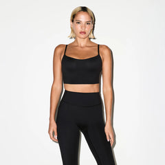 NikeSKIMS MATTE CROP 17" LEGGING | OBSIDIAN