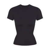 NikeSKIMS MATTE PADDED BABY TEE | OBSIDIAN