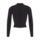 NikeSKIMS VINTAGE SEAMLESS FULL ZIP JACKET | OBSIDIAN