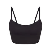 NikeSKIMS MATTE CAMI BRA TOP | OBSIDIAN