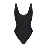 SIGNATURE SWIM SCOOP NECK ONE PIECE | ONYX