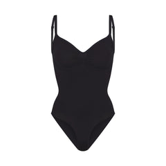 SEAMLESS SCULPT BRIEF BODYSUIT | ONYX