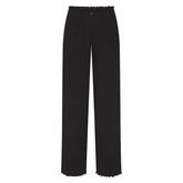 LOGO POINTELLE STRAIGHT LEG PANT | SOOT