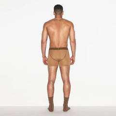 SKIMS COTTON MENS 3" BOXER BRIEF 3-PACK | RUSSET MULTI
