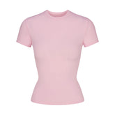 COTTON JERSEY T-SHIRT | CHERRY BLOSSOM