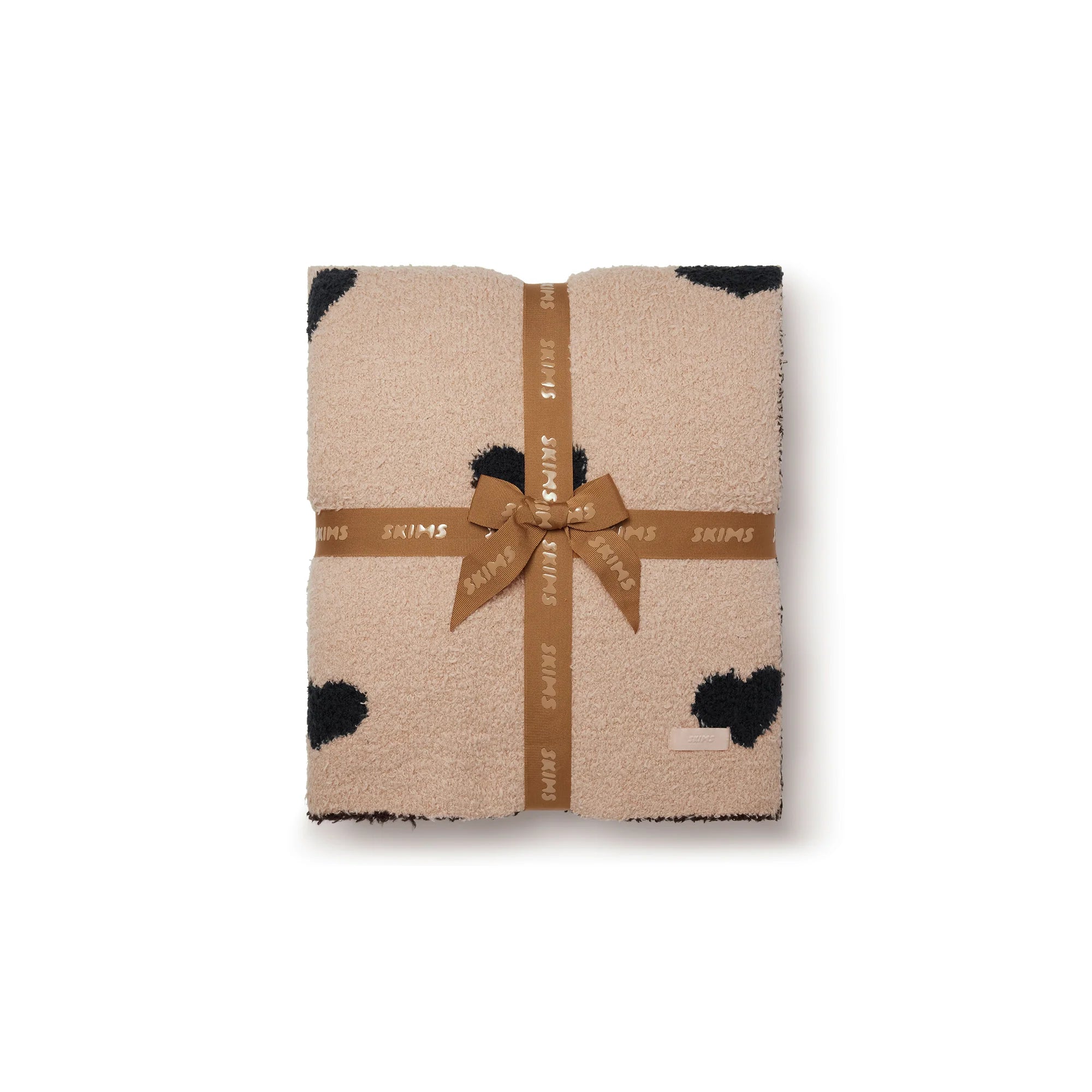 COZY KNIT BLANKET | MICA SPACED HEARTS