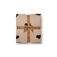 COZY KNIT BLANKET | MICA SPACED HEARTS