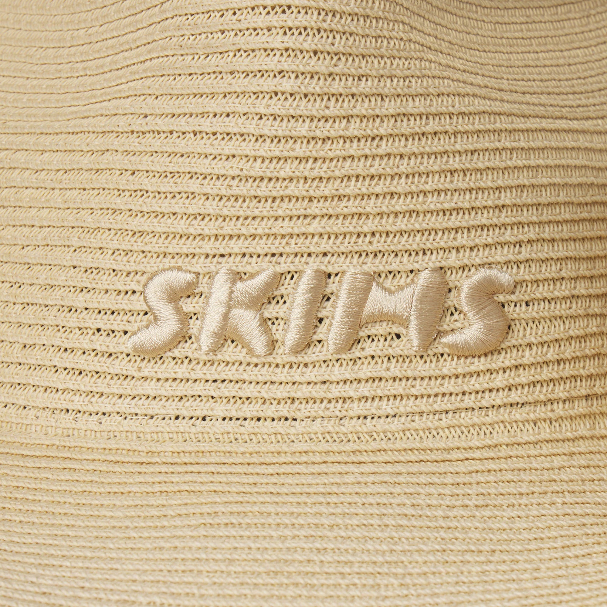 WOVEN SIDE SNAP HAT | NATURAL RAFFIA