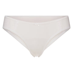 LIGHTWEIGHT COTTON LACE HIPSTER | SNOW