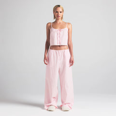 COTTON POPLIN SLEEP CAMI | CHERRY BLOSSOM STRIPE