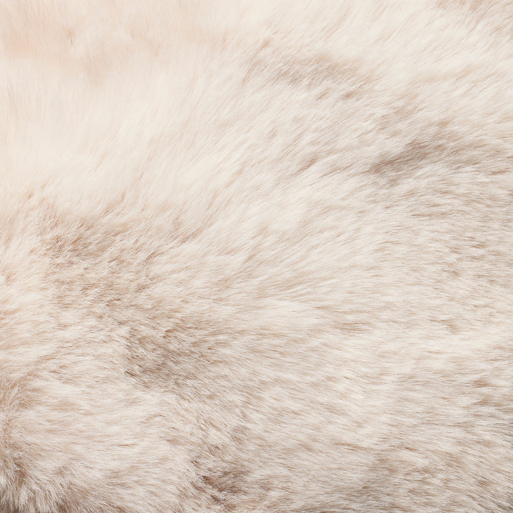 FAUX FUR TRAPPER HAT | EGRET