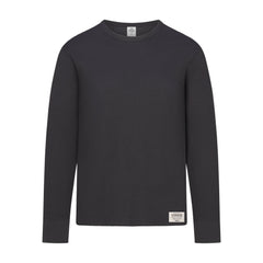 WAFFLE MENS LONG SLEEVE TOP | GRAPHITE