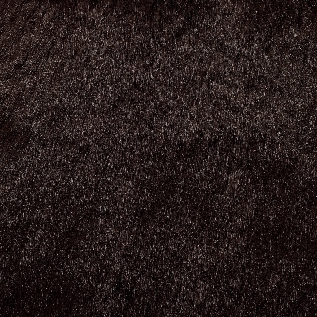 FAUX FUR MINI TOTE | ESPRESSO