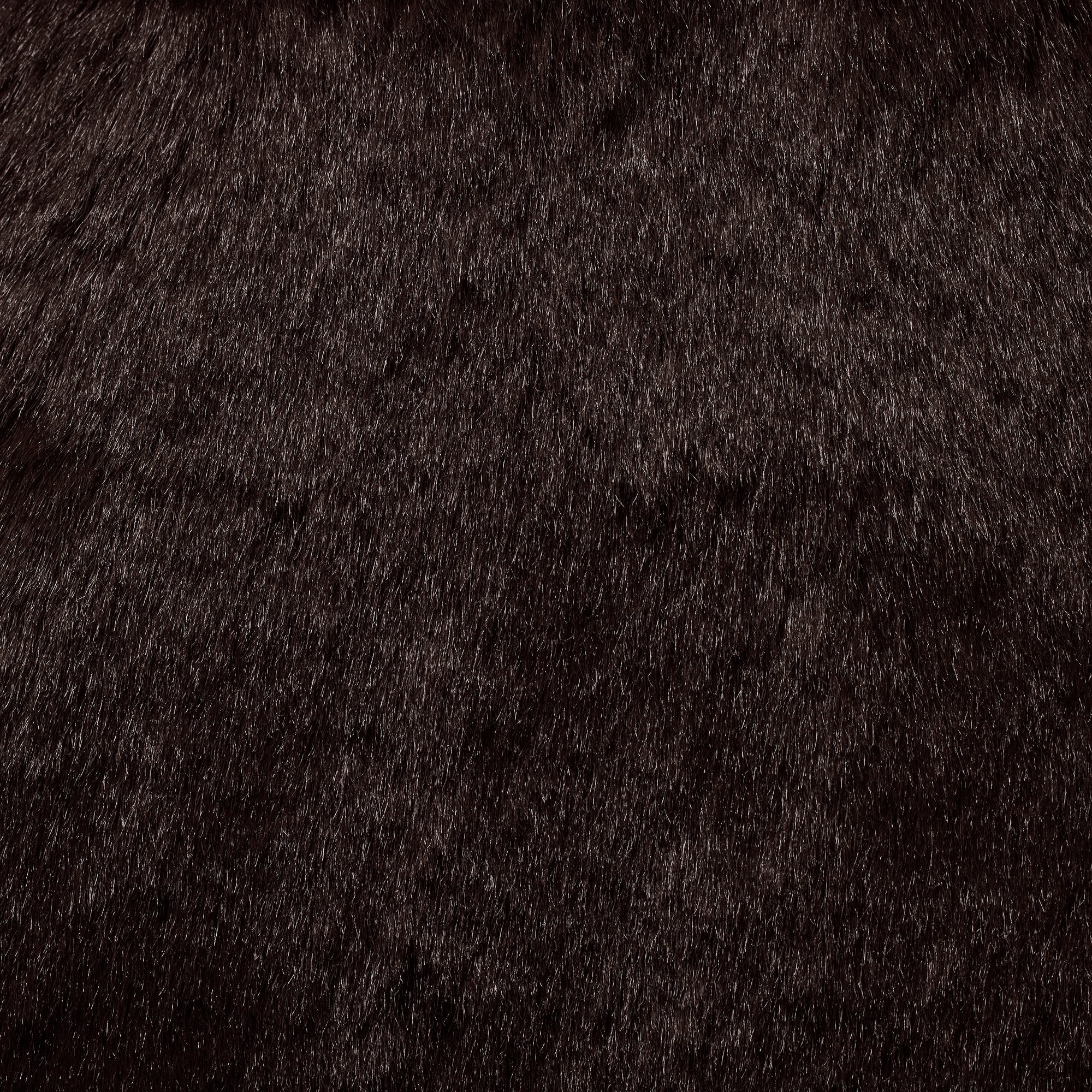 FAUX FUR MINI TOTE | ESPRESSO