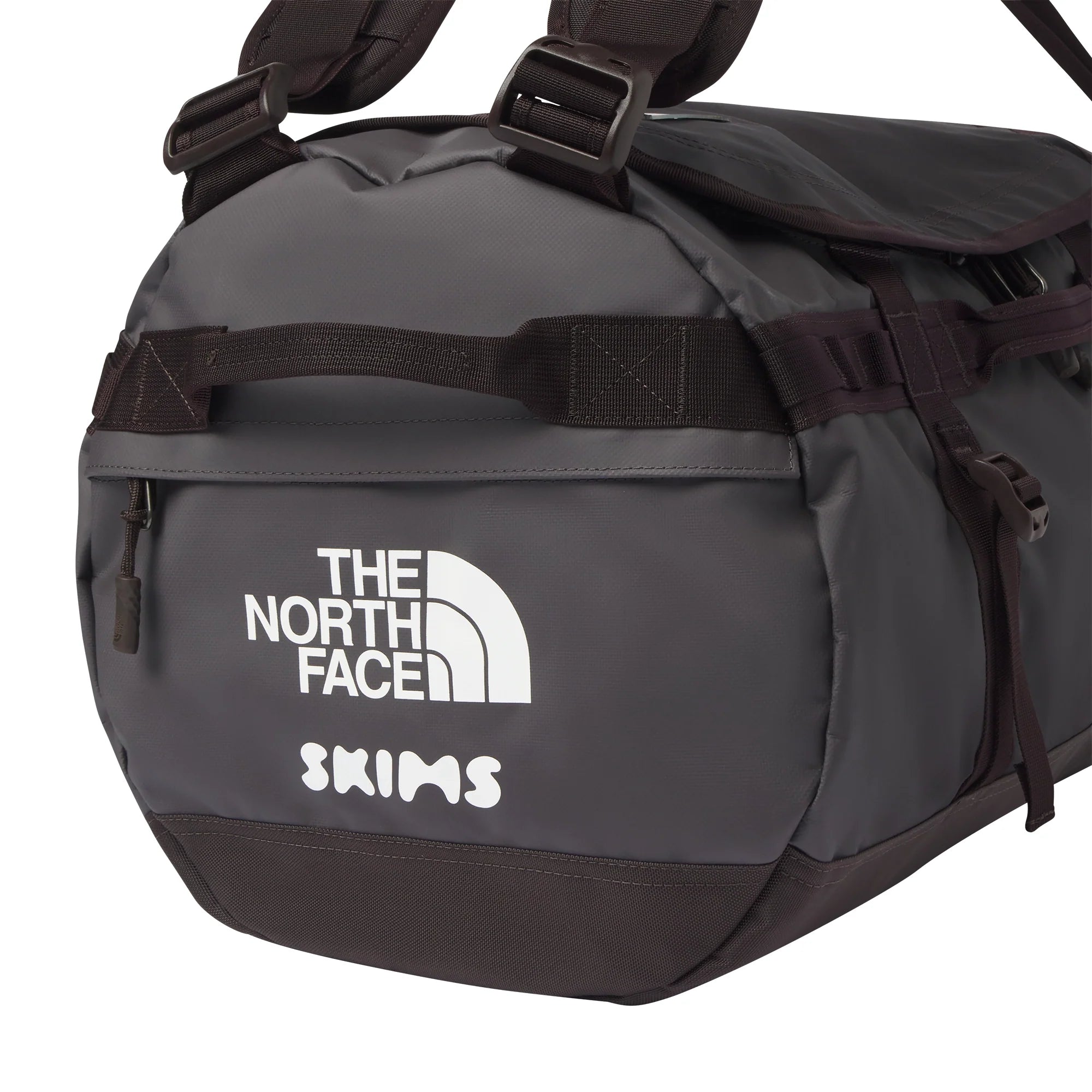 THE NORTH FACE X SKIMS SMALL BASE CAMP DUFFLE BAG | PHOENIX