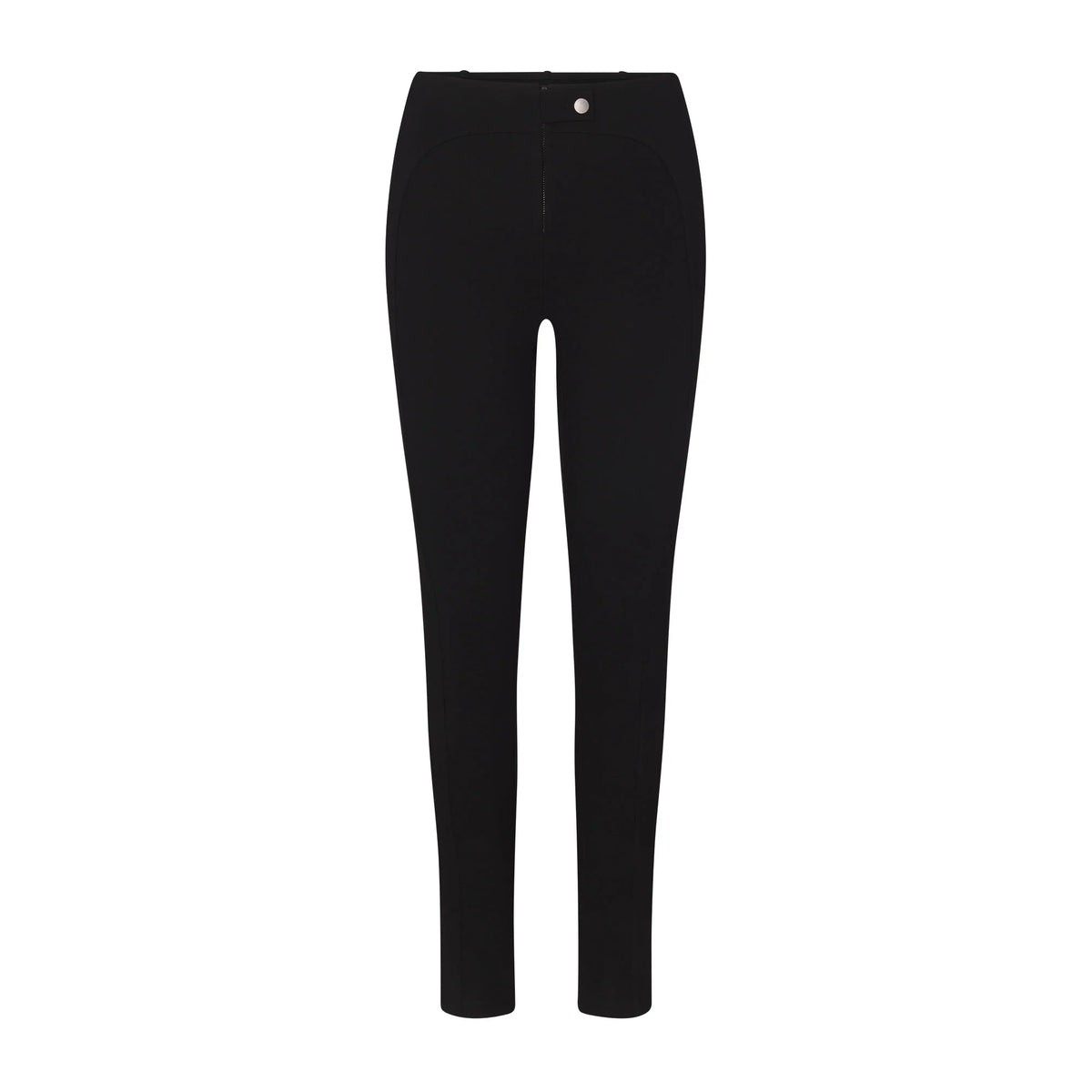 THE ESSENTIAL COLLECTION ZIP FRONT LEGGING | OBSIDIAN
