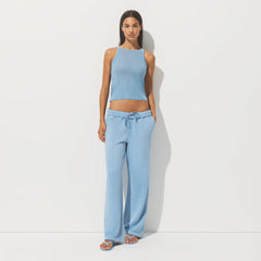 SHEER RIB TANK | BLUE BELL