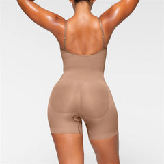 SEAMLESS SCULPT MID THIGH BODYSUIT | SIENNA