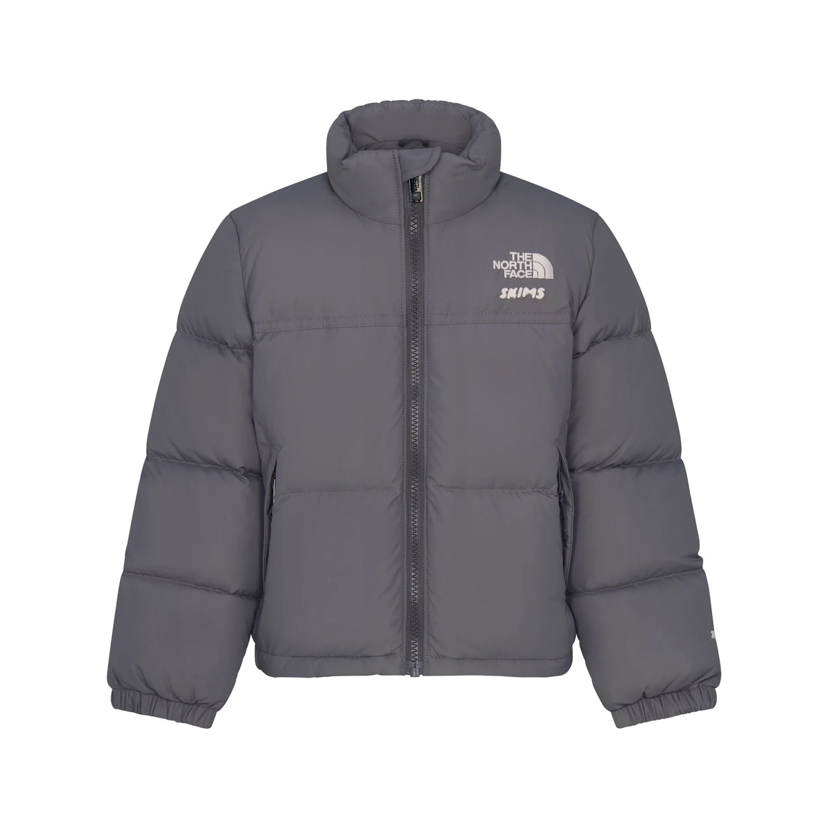 THE NORTH FACE X SKIMS KIDS' 1996 NUPTSE JACKET | GUNMETAL