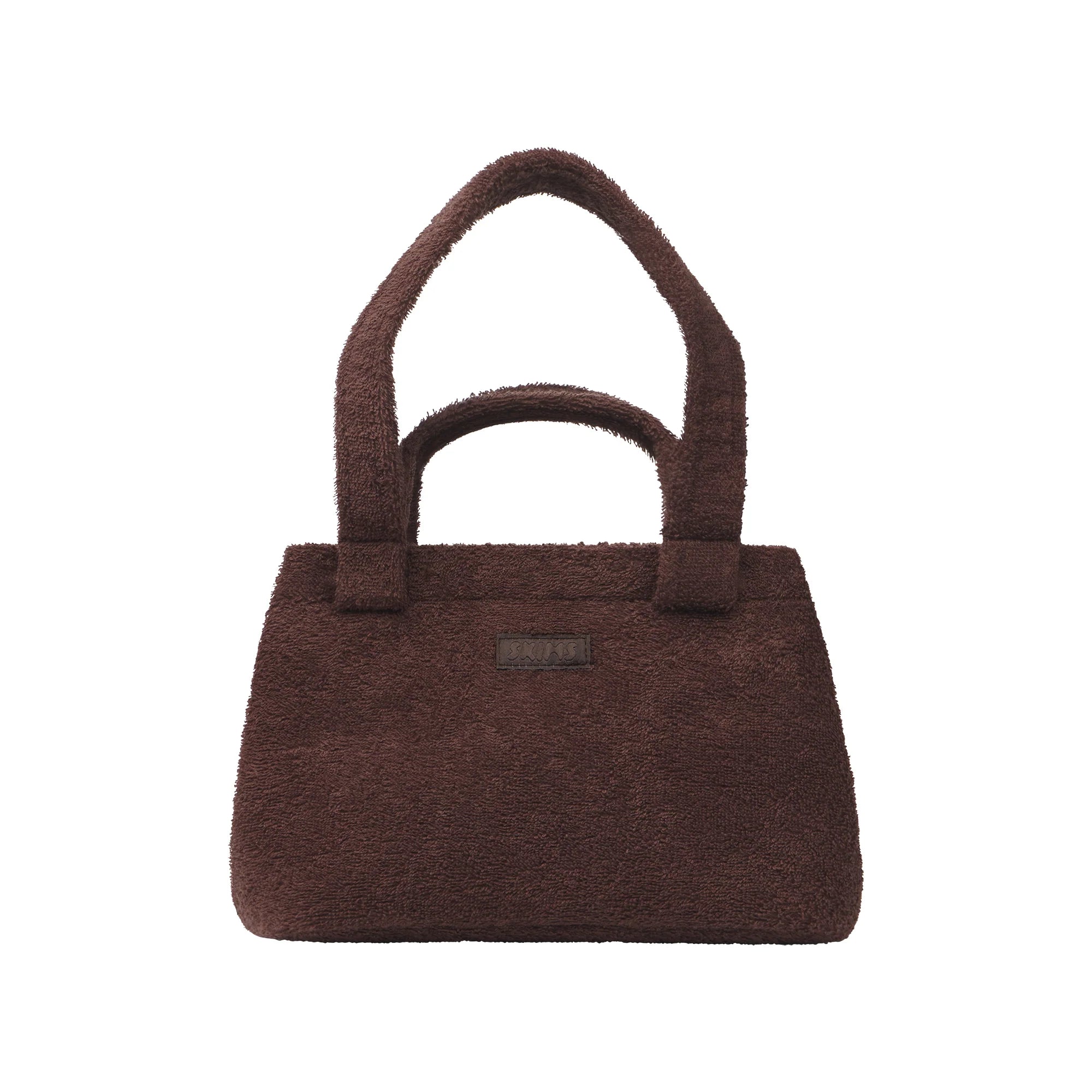 TERRY SMALL TOTE | DARK SEPIA