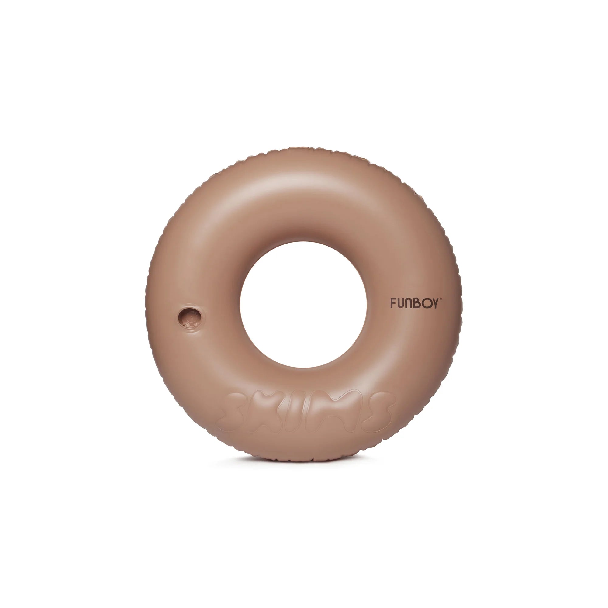FUNBOY X SKIMS EMBOSSED TUBE FLOAT | SIENNA