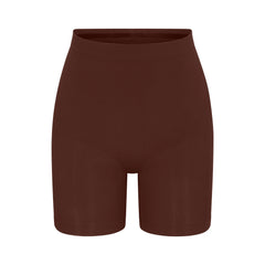 SEAMLESS SCULPT MID THIGH SHORT | COCOA
