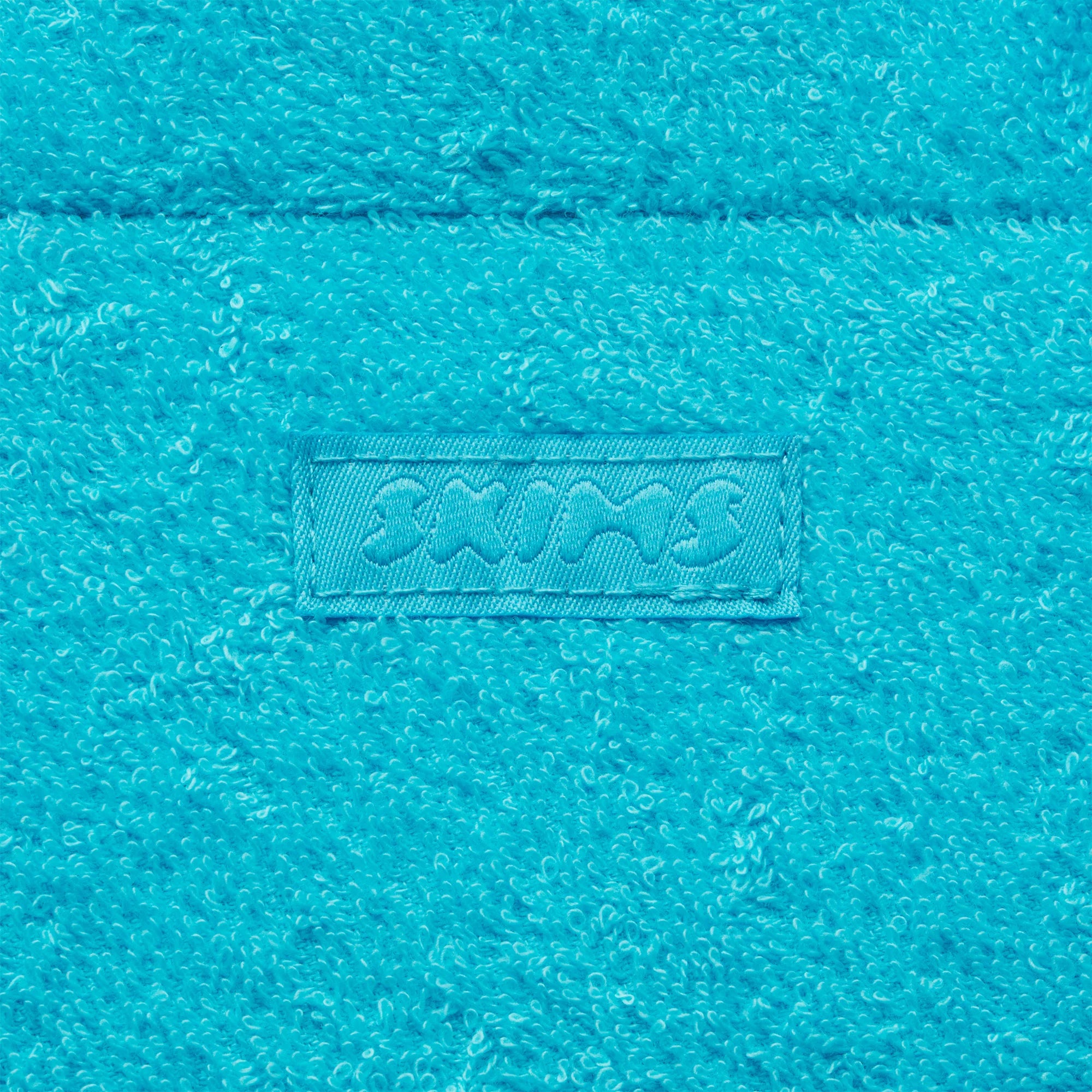 TERRY JUMBO TOTE | CYAN