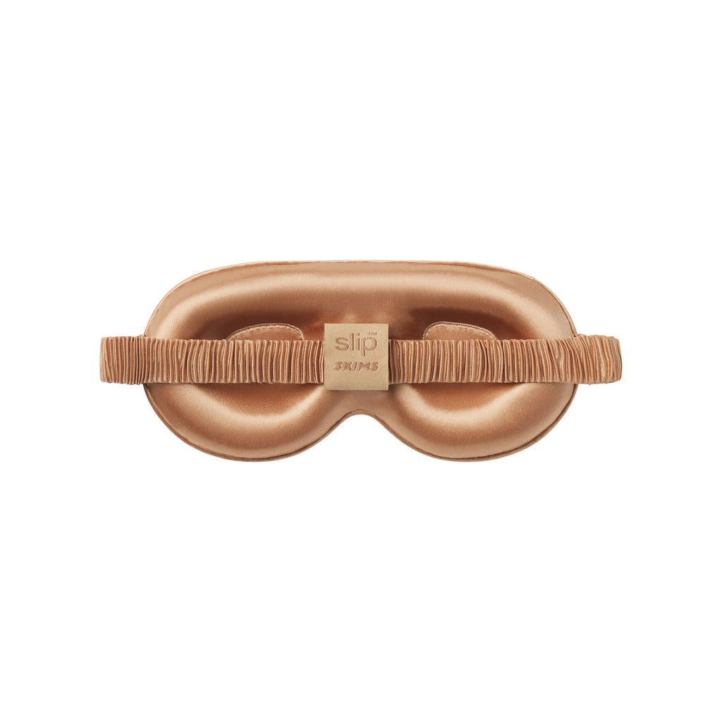 SLIP X SKIMS PURE SILK CONTOUR SLEEP MASK | CLAY