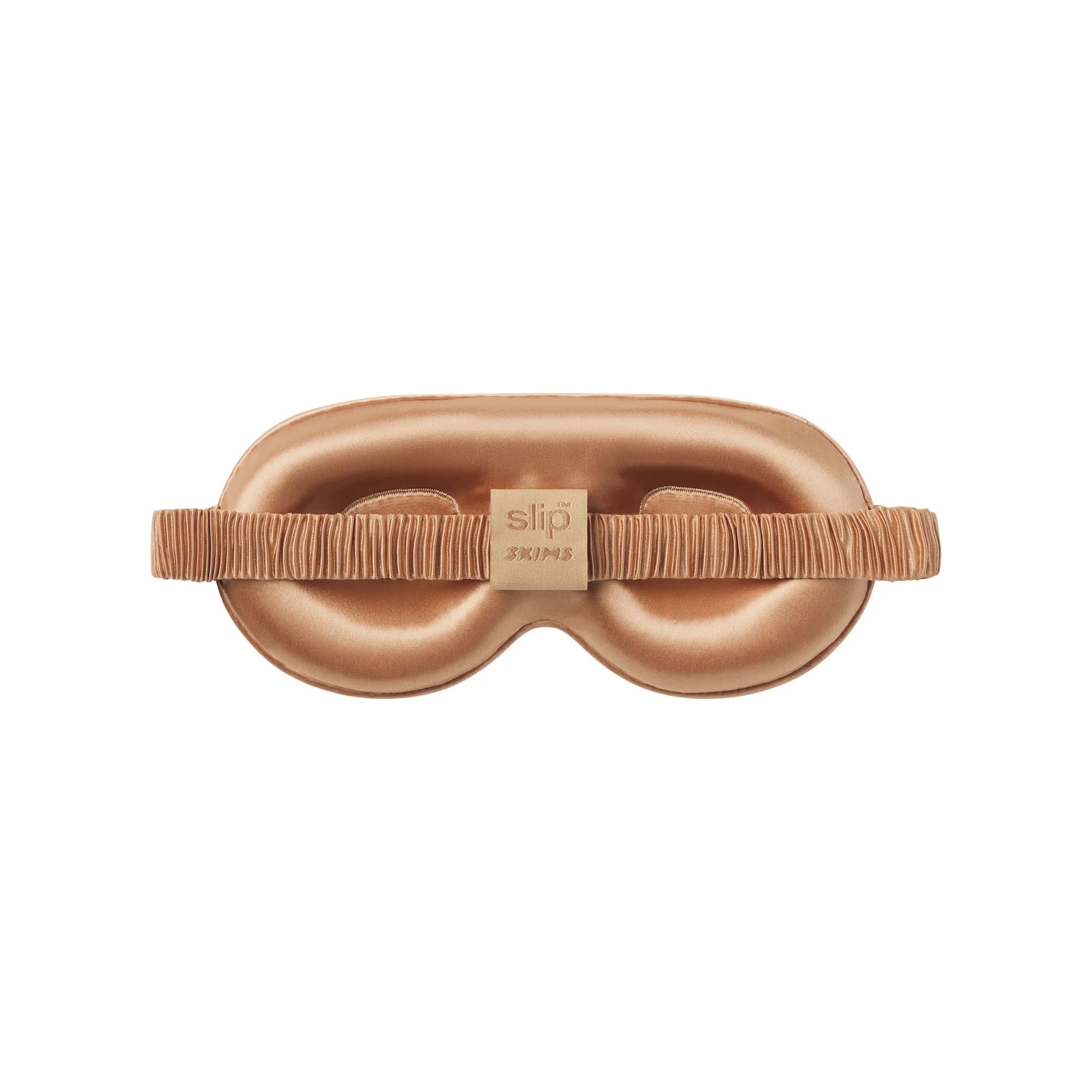 SLIP X SKIMS PURE SILK CONTOUR SLEEP MASK | CLAY
