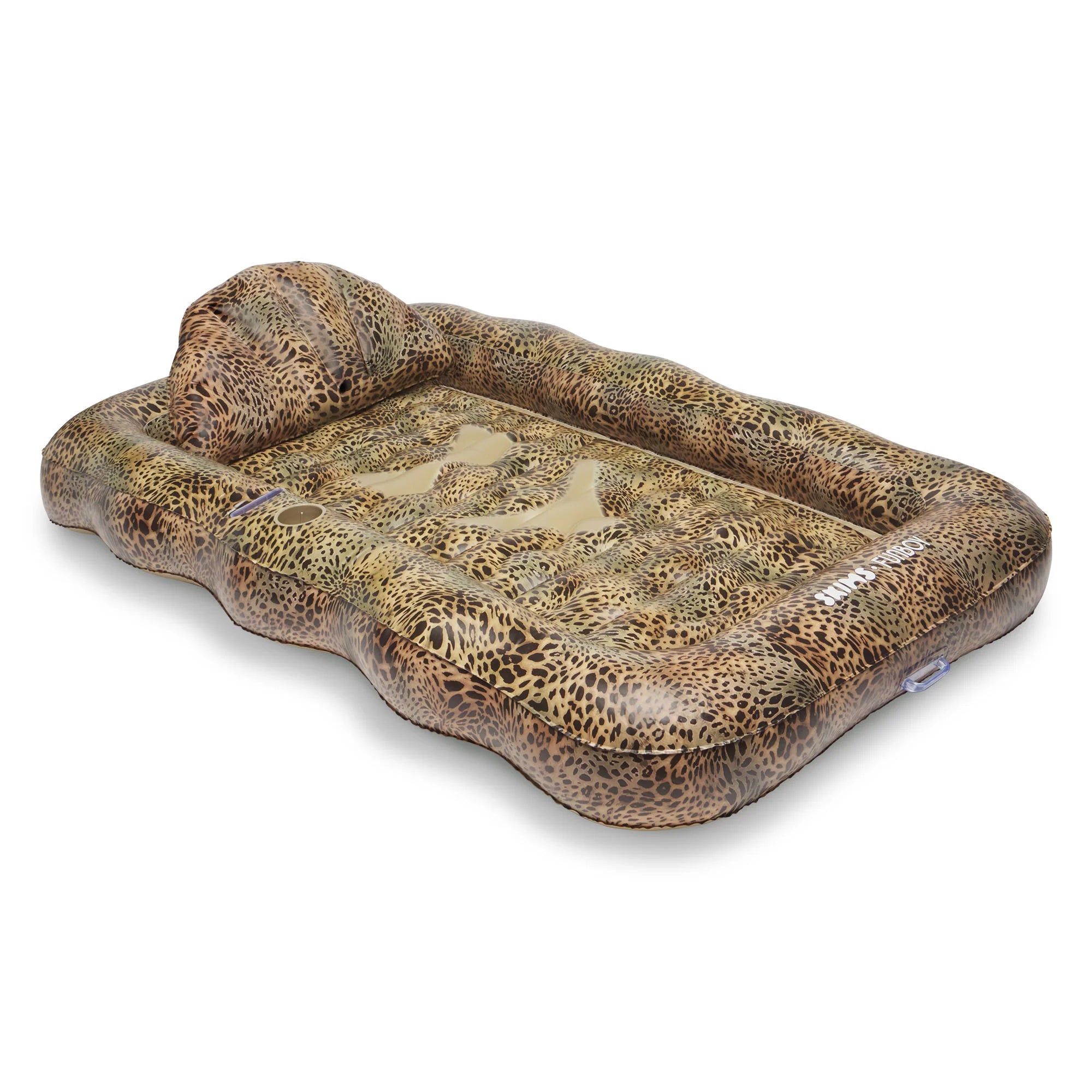 FUNBOY X SKIMS TANNING POOL LOUNGER | CHEETAH SKIN PRINT