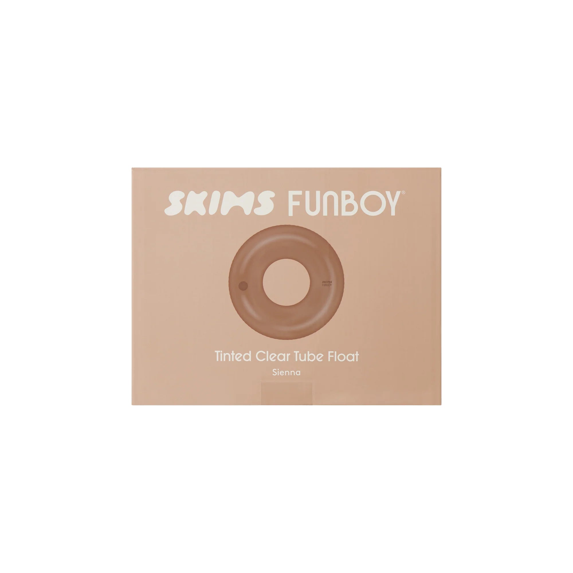 FUNBOY X SKIMS VINTAGE TUBE FLOAT | SIENNA AND CLEAR